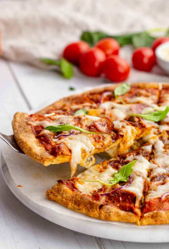 Gluten-Free Grain-Free Pizza Crust